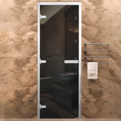 Дверь Хамам Стандарт серая 1900*700, R