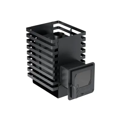 Фото Печь банная "РАДА ТЕРМА 2026" ОК 4мм 16M, дверца со стеклом в магазине Woodson