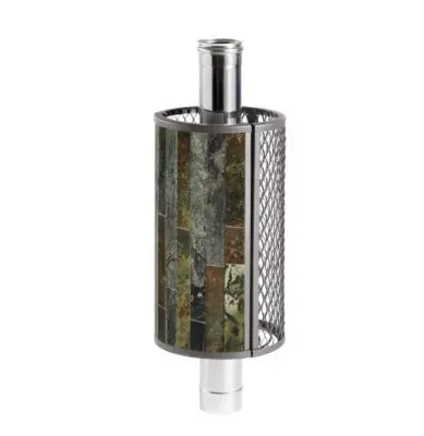 Сетка-каменка комбинированная ламель "Жадеит" наборный