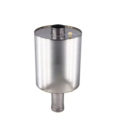 Бак-труба "Цилиндрический" — 50 л — 115 (0,8 м) — 1 мм AISI 430 — гарантия 3 месяца