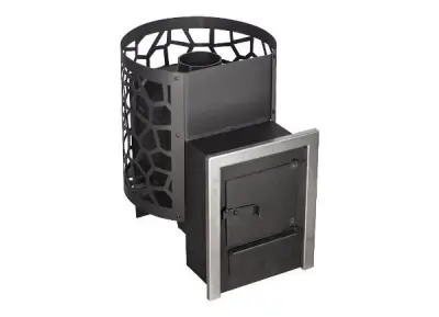 Фото Печь Сталь Мастер РАДА 4 мини (СЕТКА), дверца металлическая в магазине Woodson