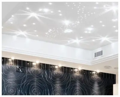 Комплект Cariitti «Звездное небо» VPL30T Crystal Star (100 + 18 волокон, хром)