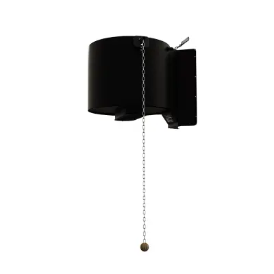 Обливное устройство для бани "Ливень" ПРО black L