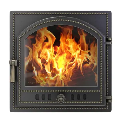 Дверка ВЕЗУВИЙ каминная 205 (Бронза) Дверка ВЕЗУВИЙ каминная 205 (Бронза)