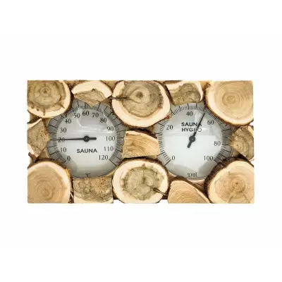 Термогигрометр квадрат (можжевельник) прямая форма TH-21- JS
