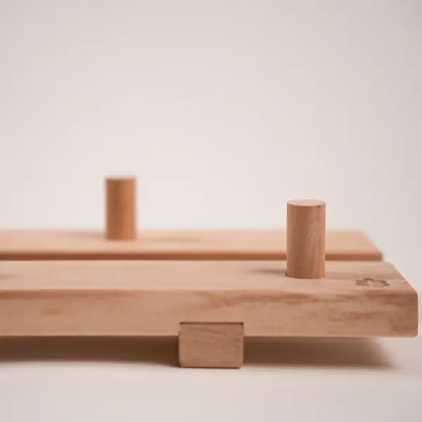 Вешалка настенная Левада Д7, ольха, 2 ряда