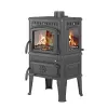 Фото Печь-камин Везувий LV-12РS "Антрацит" в магазине Woodson
