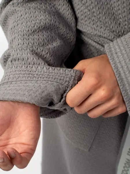 Халат вафельный Woodson, gray (52)