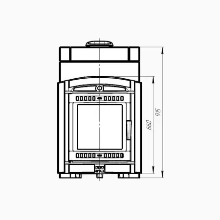 Фото Печь банная "Атмосфера L" в облицовке "Пироксенит ЭЛИТ" в магазине Woodson