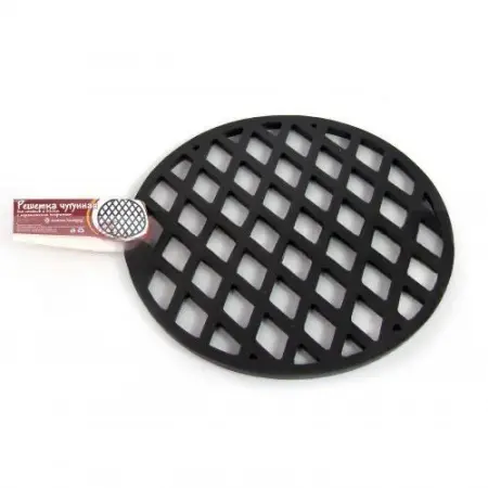 Решетка чугунная для стейков d 335мм