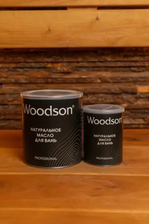 Масло для защиты древесины Woodson (баня), 2,4л
