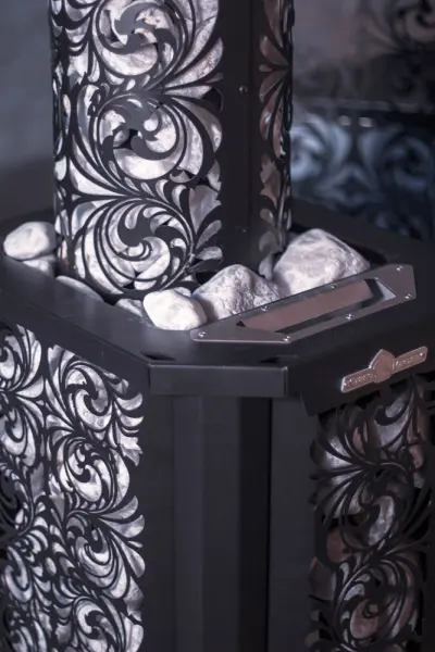 Фото Печь банная HARD 16M "Хохлома" Панорама в магазине Woodson