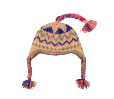 Шапка вязаная для бани Woodson Viking, орнамент, 3 косички