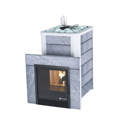 Фото Печь Изистим Ялта 15 - Камень талькохлорит в магазине Woodson