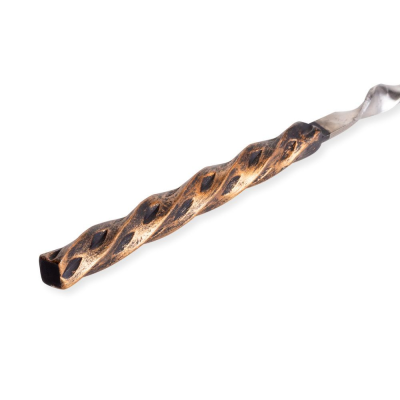 Шампур 3*12*450 кованая ручка Витая