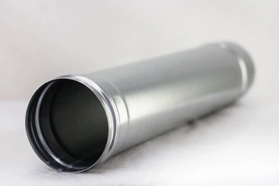 Фото Труба — 120 — 1 м — оцинковка  Фото Труба — 120 — 1 м — оцинковка