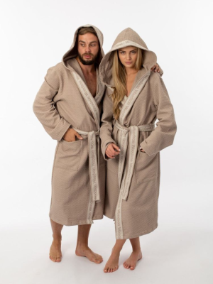 Халат вафельный Woodson, creamy (52)