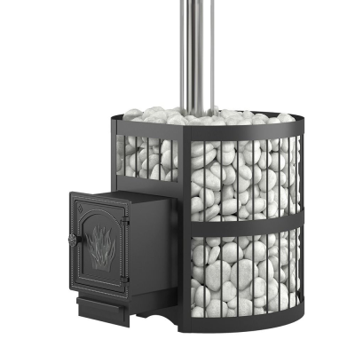 Фото Чугунная печь для бани ЭТНА 24 (ДТ-4) в магазине Woodson