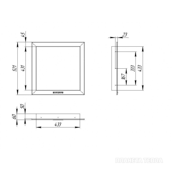 Фото Sangens Декоративная рамка в магазине Woodson Фото Sangens Декоративная рамка в магазине Woodson
