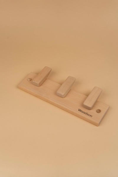 Вешалка Woodson Д3, 3 крепления, ольха