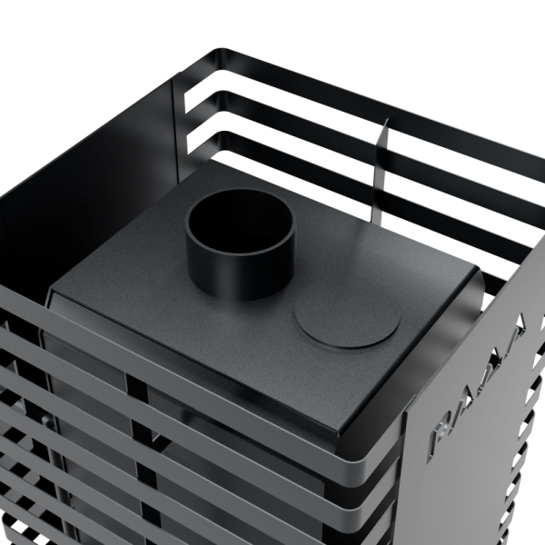 Фото Печь банная "РАДА ТЕРМА 2026" ОК 6мм 16L, дверца со стеклом в магазине Woodson