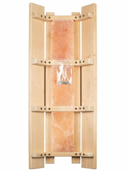 Абажур Woodson с гималайской солью 3 плитки, липа 770*310