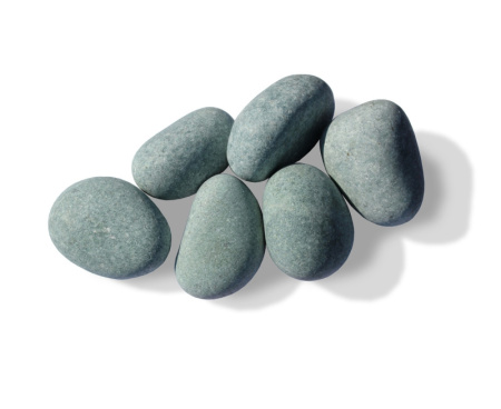 Камень Жадеит шлифованный средний 20 кг (Хакасия) мешок