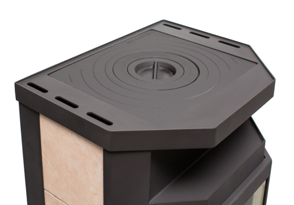 Фото Печь ОКА с чугунной плитой в магазине Woodson Фото Печь ОКА с чугунной плитой в магазине Woodson