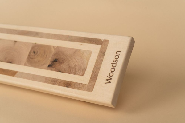 Светильник Woodson FIJI Line угловой со светодиодной лентой, Липа (24V)