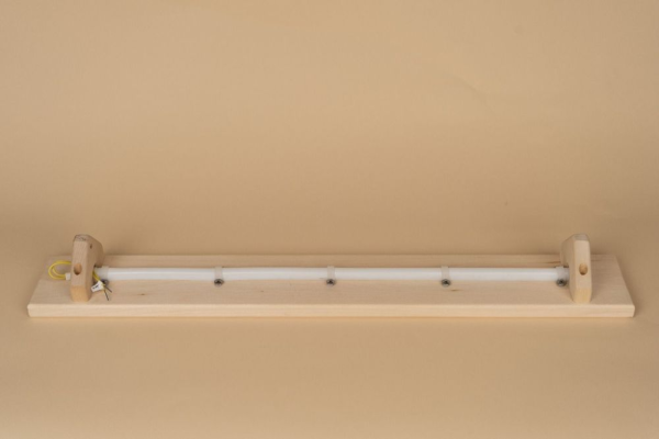 Светильник Woodson Фиджи линия, угловой со светодиодной лентой, Липа (24V)