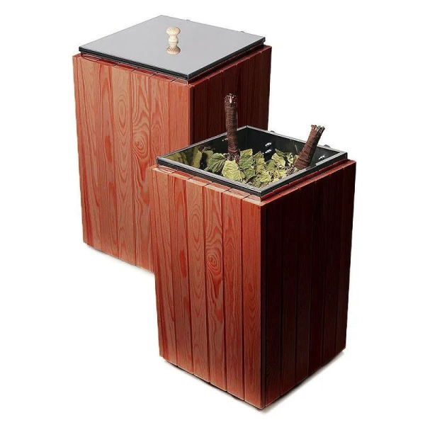 Веникозапарник М (для ПТП и ЭГПП) 330х250х530 красное дерево