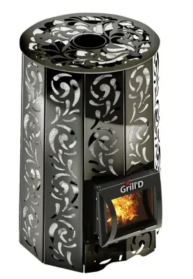 Фото Дровяная банная печь Grill'D Violet 200 Short в магазине Woodson