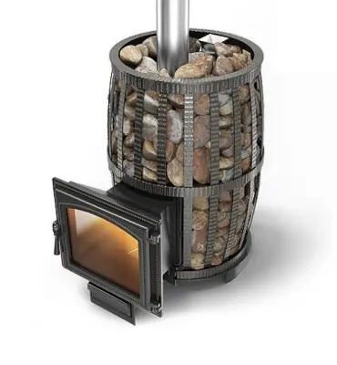 Фото Печь ВЕЗУВИЙ Легенда Русский пар Ковка 24 (240) в магазине Woodson