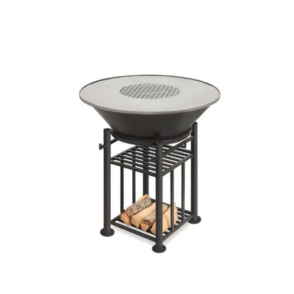"FANTASTIC GRILL" Везувий Ø 700 (чаша+подставка+плита+решетка+крышка)